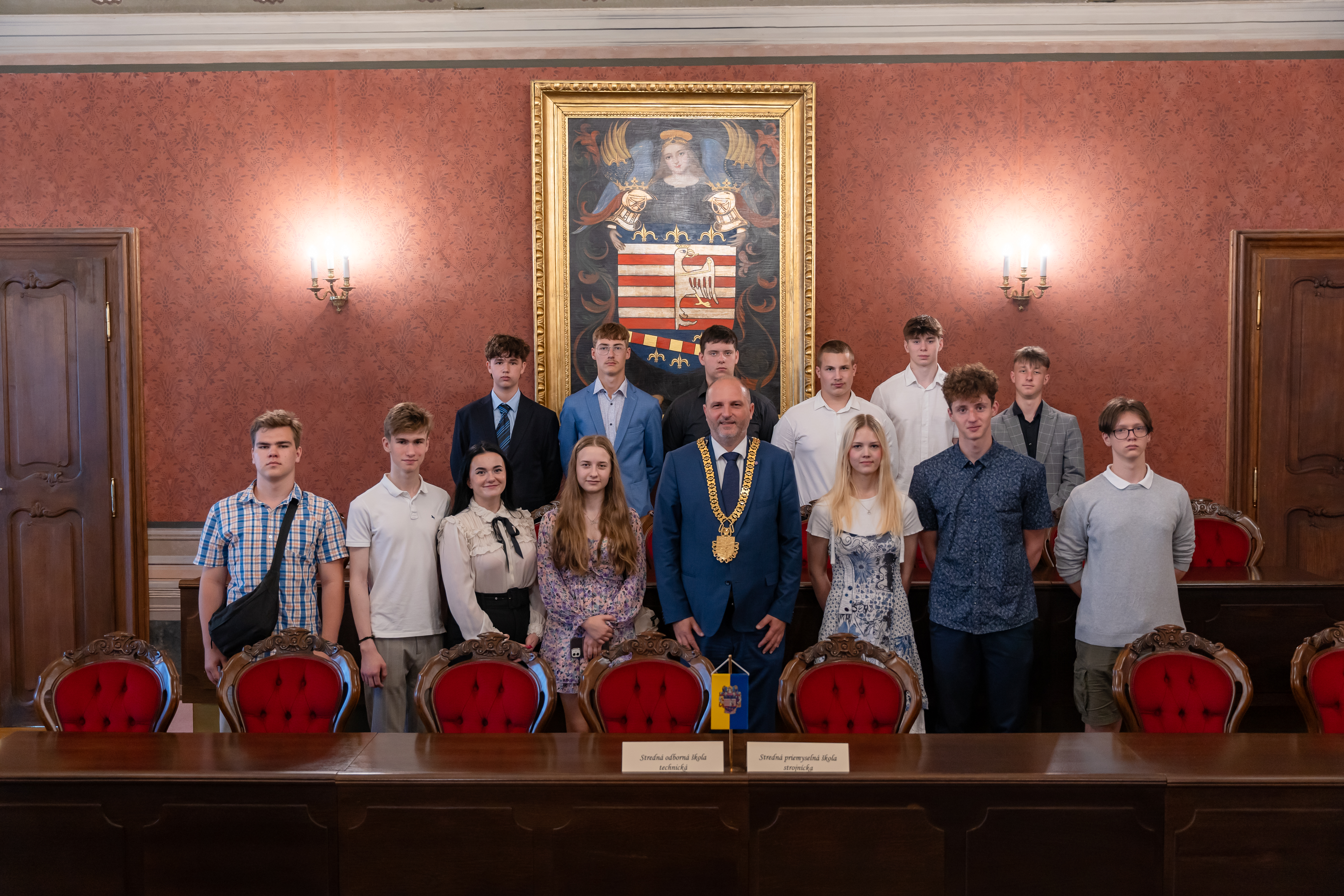 Prijatie studentov v Historickej radnici-19